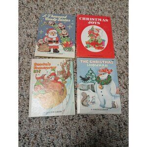 4Junior Elf Books THE CHRISTMAS SNOWMAN, SANTAS RUNAWAYELF,Christmas Joy!!